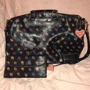 Dooney & Bourke purse and wallet set